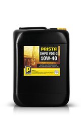 Моторное масло PRISTA полусинтетическое 10W40 для грузовиков Euro 3, 20 литров, PRIS SHPD VDS3 10W40 (Prista)