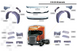 Кузовные детали Scania R 114 - R 124 - R 144 (version 5 seria) (5 страниц с номерами) указывайте в заказе номер необходимой запчасти