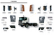 Кузовные детали Scania P 114 - P124 - P 144 (version 4 seria) (3 страници с номерами) , указывайте в заказе номер необходимой запчасти