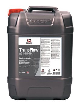 Моторна олива COMMA напiвсинтетична 10W40 для вантажiвок Euro 3, 20 лiтрiв, TRANSFLOW AD 10W40 20L (Comma)