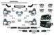 Кузовні деталі Mercedes Actros MP 2 Mega (6 сторінок з номерами) , вказуйте в замовленні номер необхідної запчастини