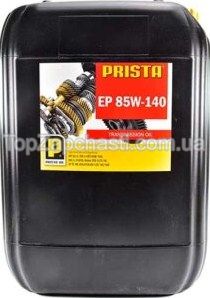 Трансмiсiйна олива PRISTA GL5 мiнеральна 85W140 для вантажiвок, 20 лiтрiв, PRIS EP 85W140 GL-5 20L (Prista)