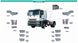 Кузовные детали Iveco Iveco Eurotech 240 (4 страници с номерами) , указывайте в заказе номер необходимой запчасти