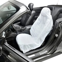 Захисна накидка чехол на сидіння автомобіля поліетиленова, одноразова (упаковка = 50 шт)